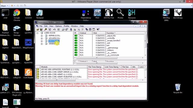 Practical Malware Analysis Chapter 1 Lab Attempt смотреть онлайн