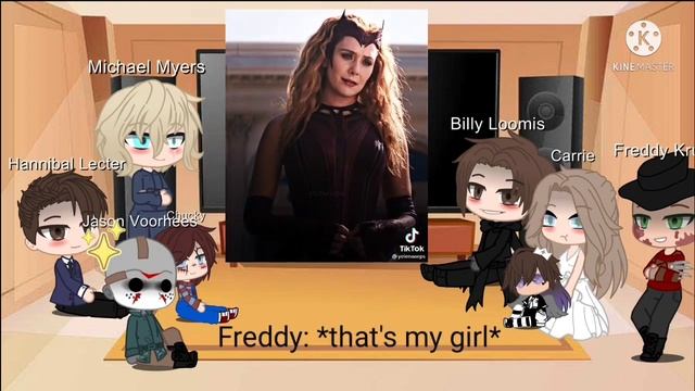 Slashers React To Y/n... As Wanda *part 2* ◇Nøvå Wølf◇ смотреть онлайн