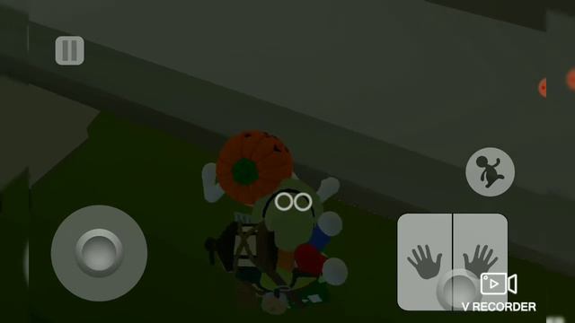 Человек тыква сломал HUMAN: FALL FLAT смотреть онлайн