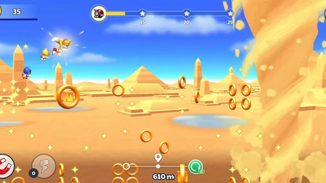 SONIC RUNNERS ADVENTURE - Part 4 [Level 13-15 Desert Ruins] - Android смотреть онлайн