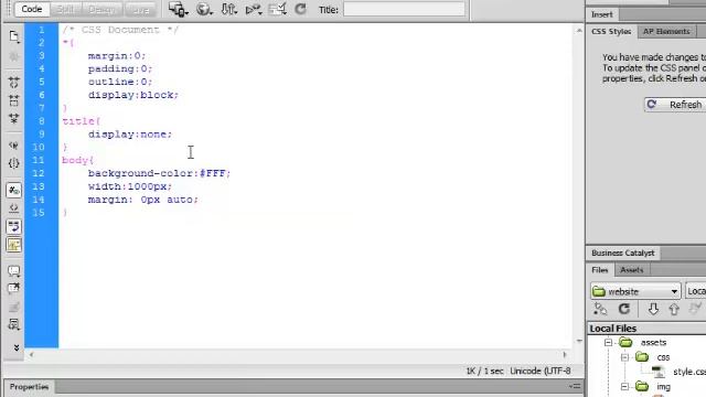 11 PHP Dreamweaver Styling Header 1 смотреть онлайн