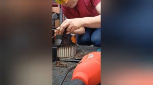 Вентилятор печки Opel Astra H снятие,разбор, обслуживание от А до Я