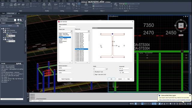 [AP3D] PIPE RACK PIPING-2 (Autocad Plant 3D Tutorial - Structure-1) смотреть онлайн