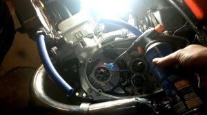 ИЖ Юпитер  дымит левая труба причина и устранение