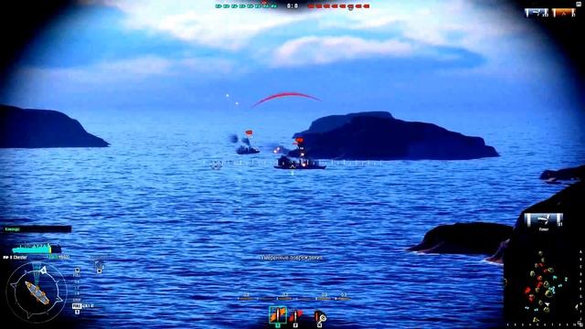 World of Warships GamePlay Full Graphic Settings смотреть онлайн