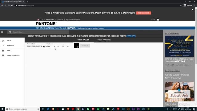 COMO ENCONTRAR CÓDIGO PANTONE DE QUALQUER COR - TUTORIAL смотреть онлайн