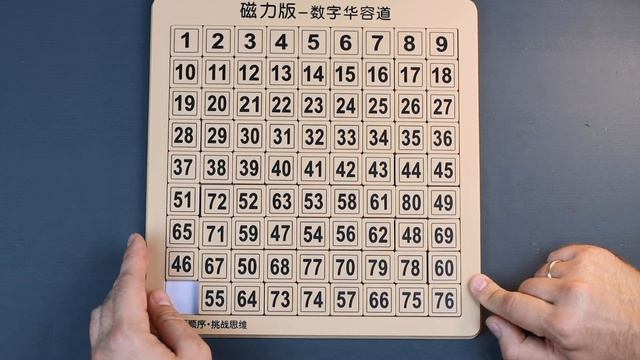 Самые Большие Пятнашки на 80 элементов смотреть онлайн