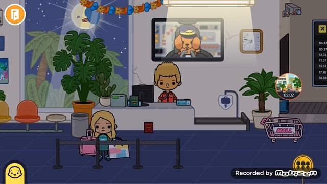 полёт. на самолете в тока бока ! секреты тока бока смотреть онлайн