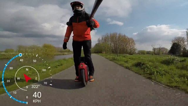 Gotway monster 1845watt 100volt just ride 56km 30,80 mph смотреть онлайн