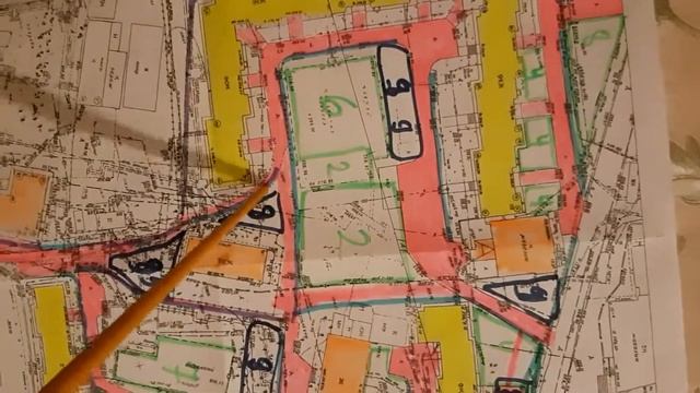 План зонирования двора ул. Гущина 173, Островского 10, 8 и 16 смотреть онлайн