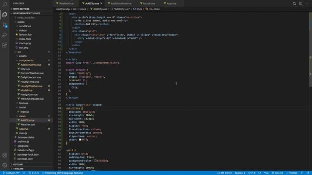 Build A Weather App with Vue Js & Firebase #16 - Form Validation With Vue.js смотреть онлайн