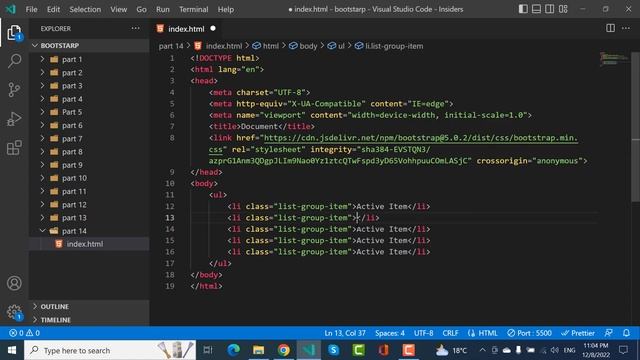 Bootstrap Bangla Tutorial-Bootstrap5 Bangla Tutorial [#14]-Bootstrap 5 List Groups смотреть онлайн