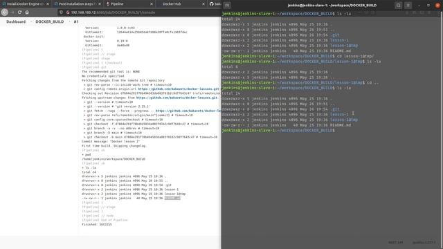 4 - Jenkins Pipeline. Docker build и push в Docker Hub. Jenkinsfile смотреть онлайн