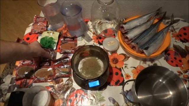 Mackerel of spicy salting Скубрия пряного посола по ГОСТ близко к нему смотреть онлайн