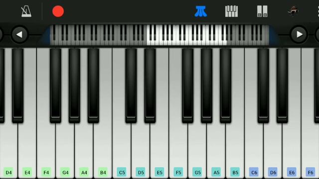 Harry Potter song Piano Android+ SLOW TUTORIAL смотреть онлайн