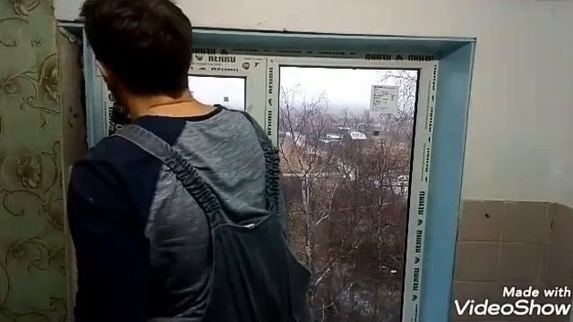 Отделка пластиковых окон. Откосы из сендвич панелей. смотреть онлайн