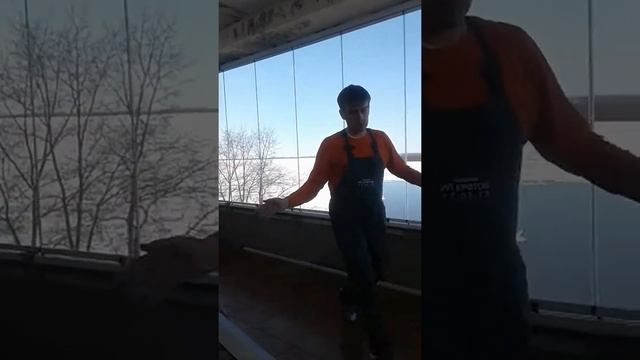 Лумон 5 Lumon 5 Архангельск. Подрядчик ип кротов д.а. 89022860773 безрамка безрамное остекление.