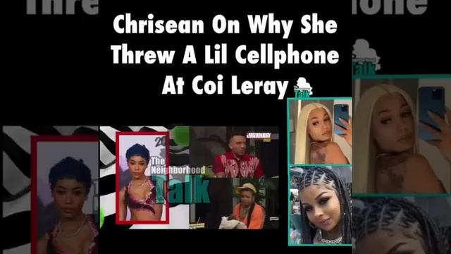 Coi Leray Reacts To Chrisean Rock Saying She Threw A Phone At Her Because She Tried To Take Bluefac смотреть онлайн