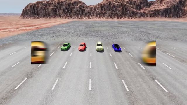 Какая машина доедет до финиша? Гонки на выживание в игре Beamng drive. Гоша и Чич. смотреть онлайн