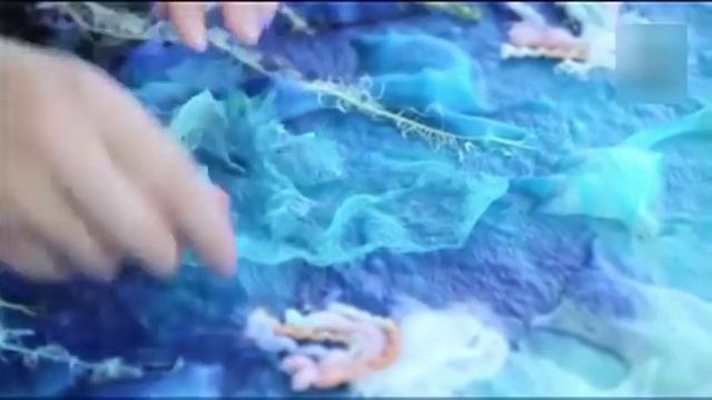 Валяние шерсти. Светильник "Морской" смотреть онлайн