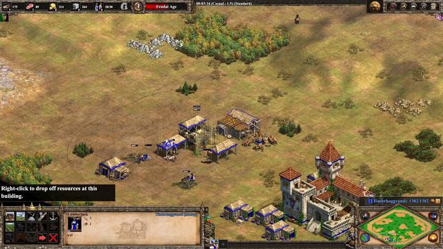 AoE2 Fast Castle Speedrun Standard Maps Former WR - 6:58 IGT смотреть онлайн