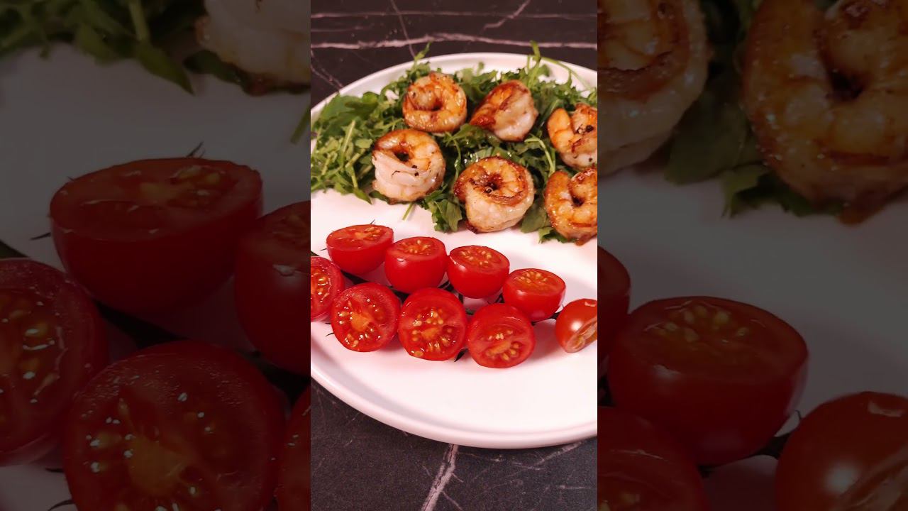 Огненный рецепт креветок с соусом МАНГО-ЧИЛИ! смотреть онлайн