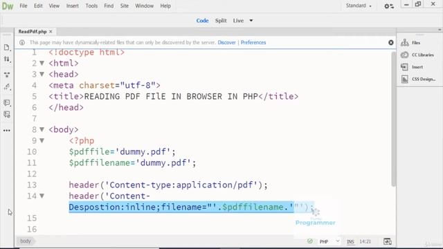 34. Read PDF file in PHP | Learn Complete Web Development Course Using PHP/MySQL смотреть онлайн