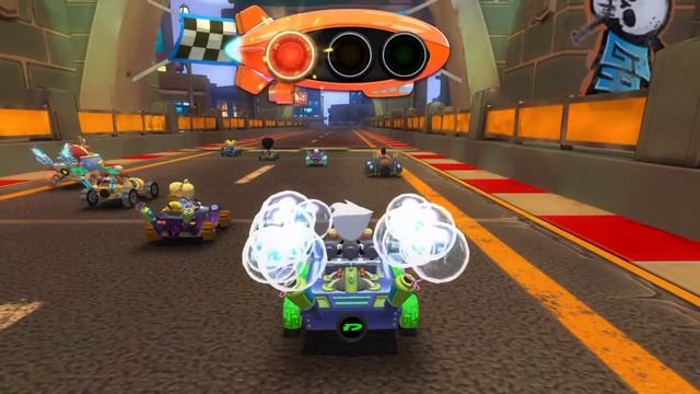 Nickelodeon Kart Racers 2 Grand Prix Conglom-O Cup Fast Difficulty 3 Stars смотреть онлайн