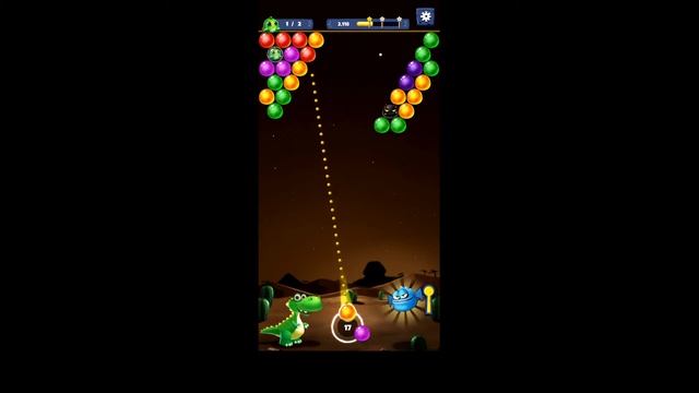 Primate Bubble Dragon Pop Bubble Shooter Game Play Levels 96 to 100 | Puzzle Game смотреть онлайн