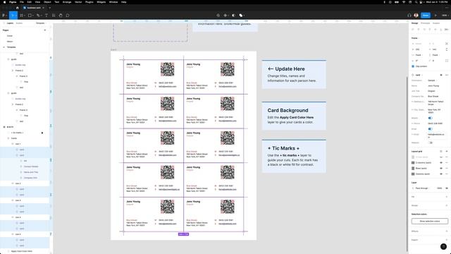 How to Edit the Figma Business Card Template смотреть онлайн