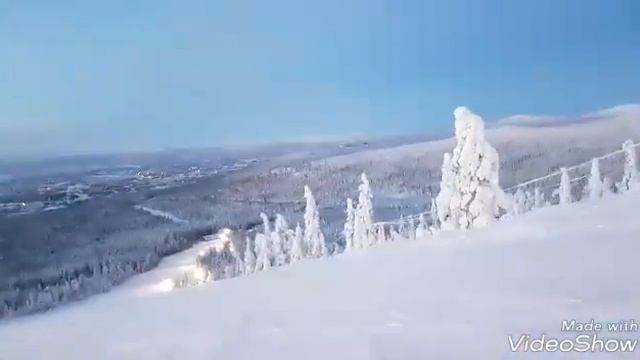 Спуск с горы Крестовой. БЕЛОЕ МОРЕ смотреть онлайн