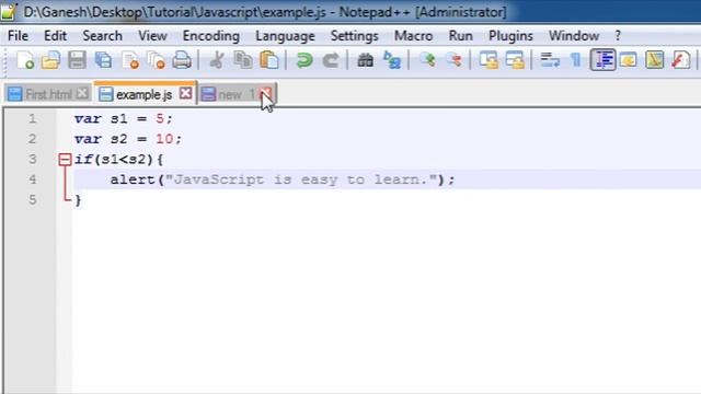 JavaScript Tutorials - 7 - IF STATEMENT | IT'S EXAMPLE смотреть онлайн