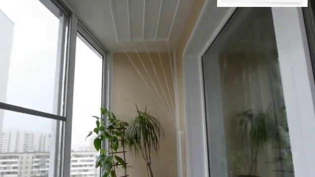 Балкон П-44 с закруглением, вынос, раздвижное остекление Проведал PROVEDAL, отделка, встроенный шка