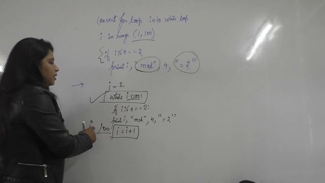 Convert for loop to while loop in Python смотреть онлайн