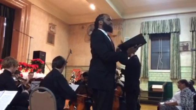 Steven Kirby - Baritone - Aria "The People That Walked in Darkness" from Handel's Messiah смотреть онлайн