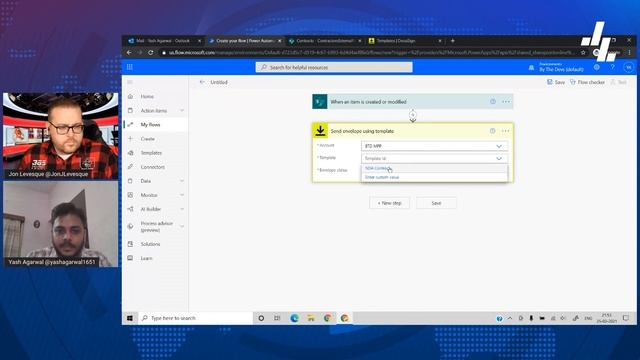 Power Automate Tutorial - DocuSign Connector смотреть онлайн