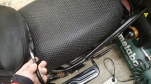 Обзор на надувную подушку на мотоцикл