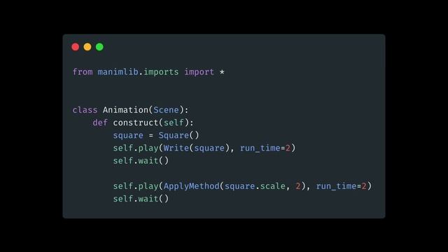 Manim Example | ApplyMethod Animation Effect смотреть онлайн