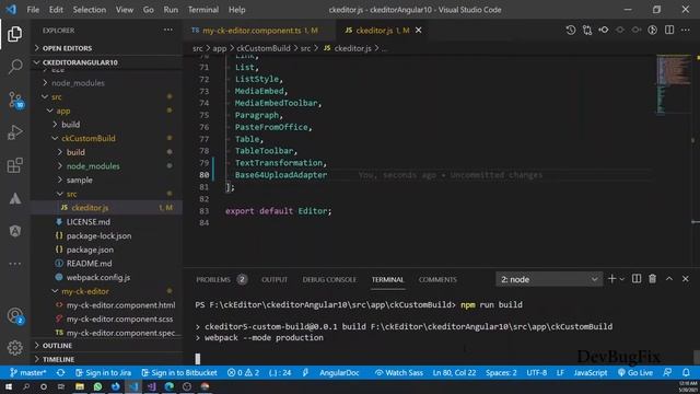 CKEditor 5 Base64 image upload adapter in Angular 11 смотреть онлайн