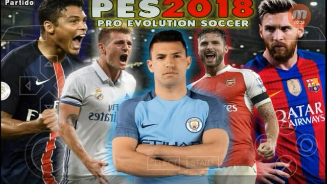 PES 2018 PPSSPP SUPER ATUALIZADO • PES 2018 PSP COM FACES REAIS EM HD • смотреть онлайн