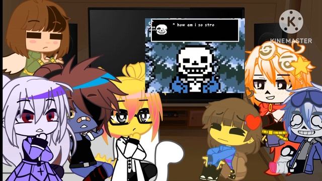 Undertale reacts to undertale tiktoks||Undertale||gacha club||GCRV смотреть онлайн