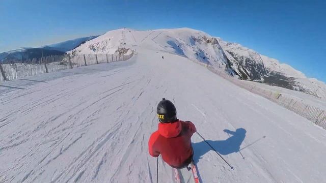 Skiing in Canillo - Grandvalira, Andorra смотреть онлайн