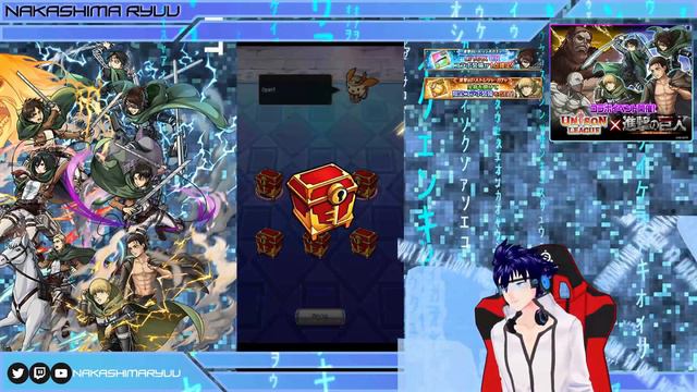 [Unison League] Shingeki no Kyojin Attack On Titan Treasure Spawns - Desire Sensor is Strong смотреть онлайн