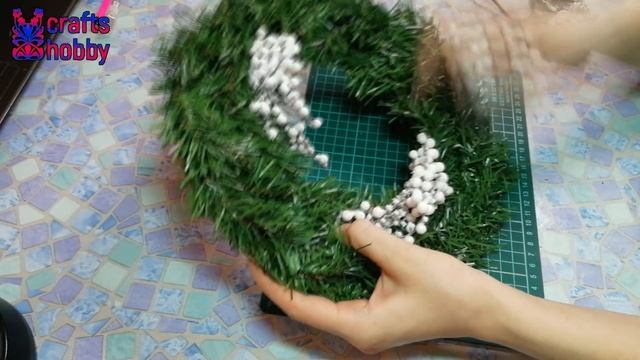 Как сделать Новогодний рождественский венок своими руками! Christmas Wreath