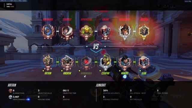 Overwatch 29AUG17 смотреть онлайн