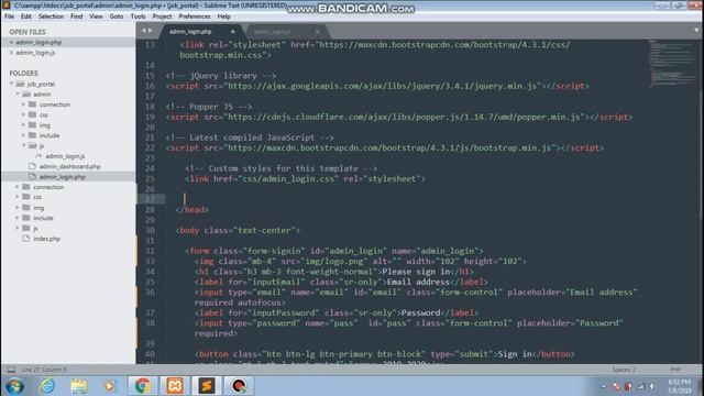 Online Job Portal Project In PHP - Php Project Tutorial (Hindi) - 2 смотреть онлайн