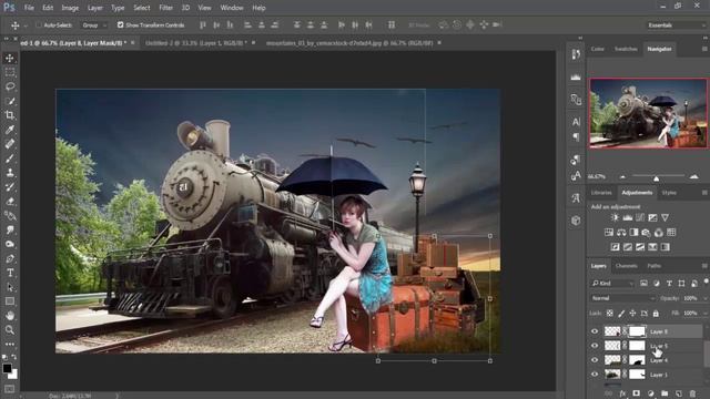 photoshop cc 2015.5 manipulation tutotorial cessation смотреть онлайн
