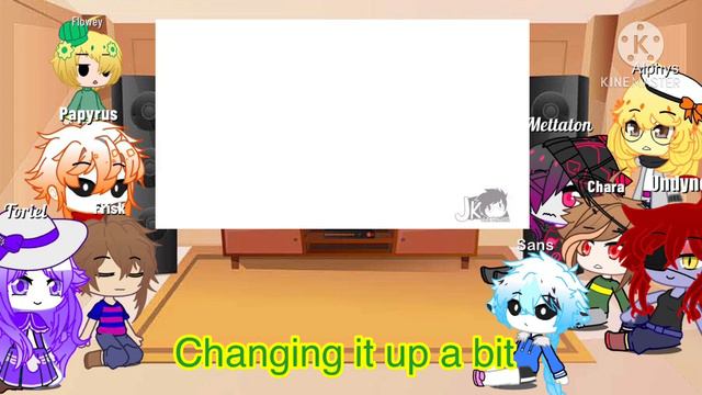 Undertale Reacts To Xtale 8 - Mettaton | Temporary Hiatus