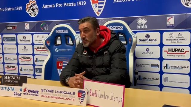 Francesco Modesto al termine di Pro Patria - L.R. Vicenza смотреть онлайн