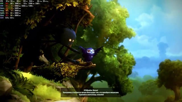 ORI and the WILL OF THE WISPS-потянет ли на слабом пк? смотреть онлайн